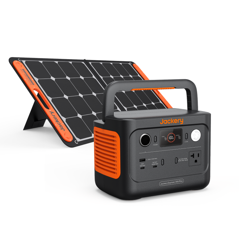 Jackery 300 Plus Solar Generator Kit - 2025