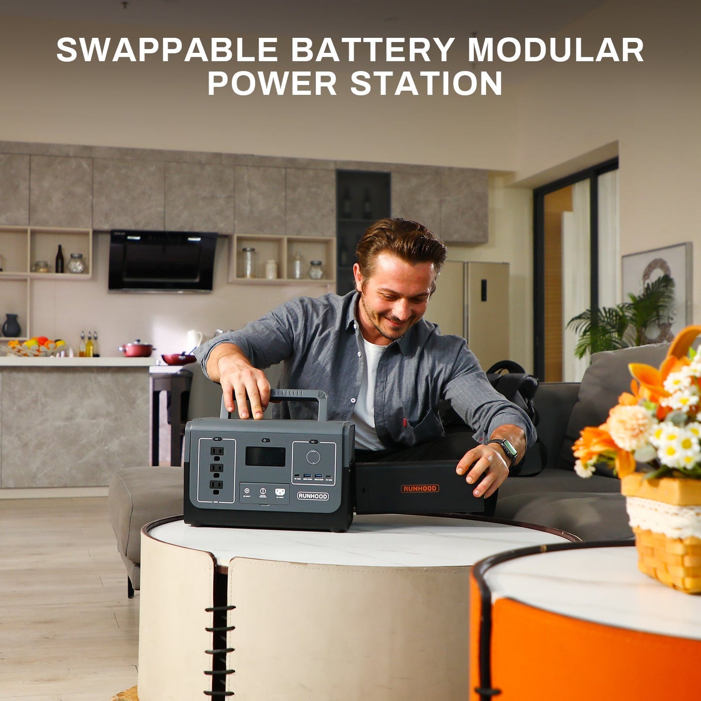 Runhood Power Rallye 1200 Portable Power Station - 648Wh/ 1200W - 2025