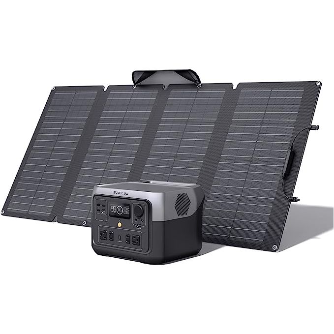 ECOFLOW RIVER 2 Max Solar Generator Kit - 2025