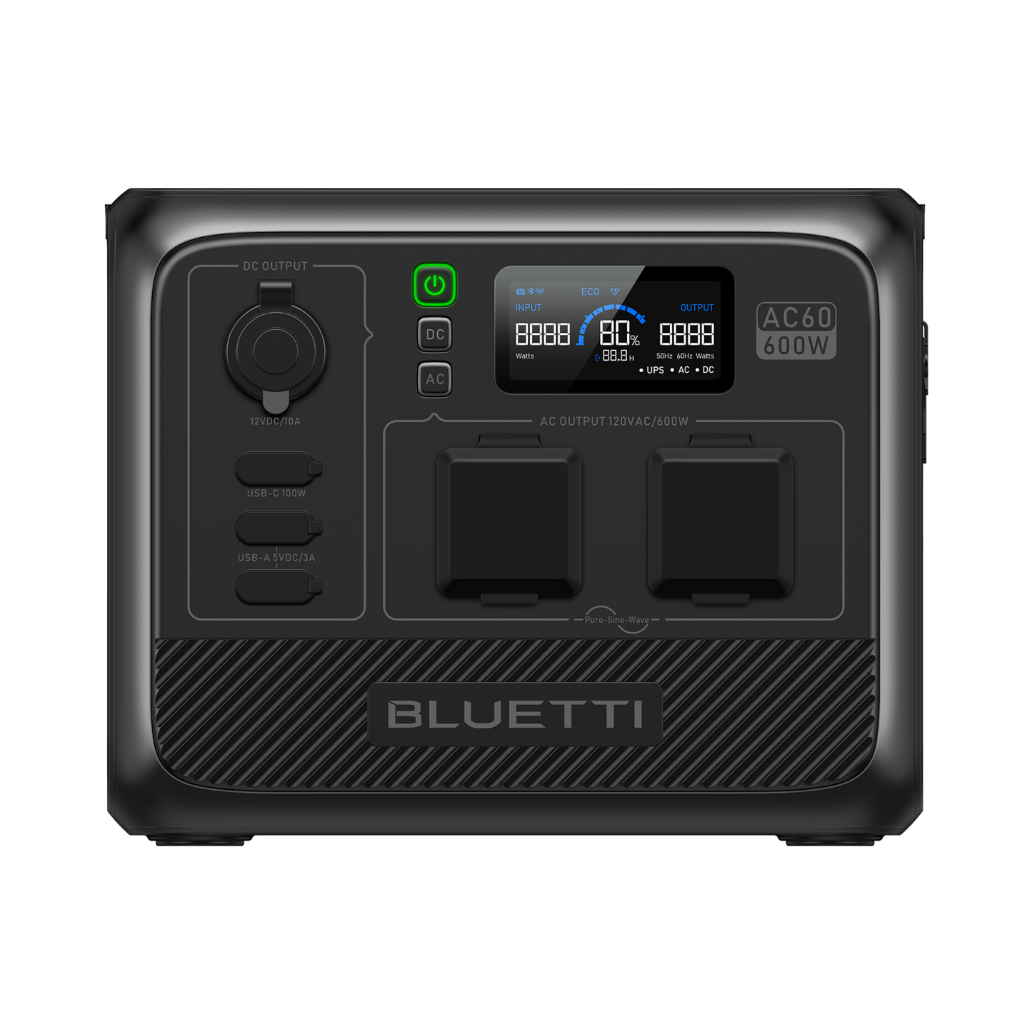BLUETTI AC60 Portable Power Station | 600W 403Wh - 2025