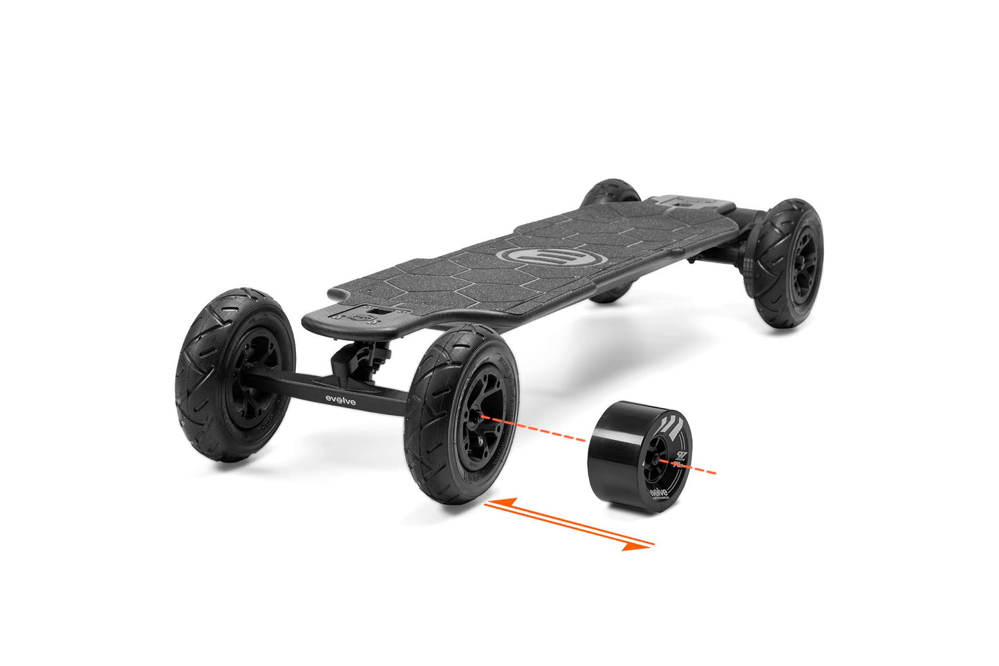 Evolve GTR Carbon 2in1 Electric Skateboard -2025