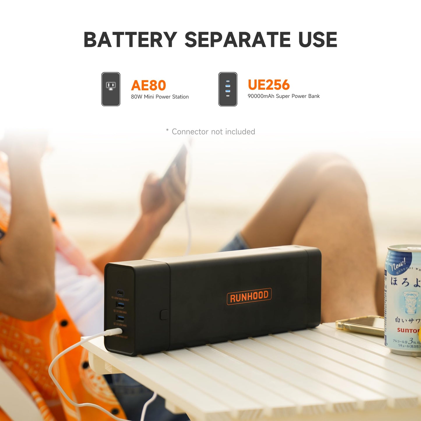 Runhood Power Rallye 600 MINI Portable Power Statio n ( 324Wh/600W )