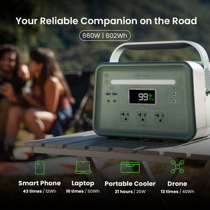 Yoshino B660 Solid-State Portable Power Station - 660W | 602Wh - 2025